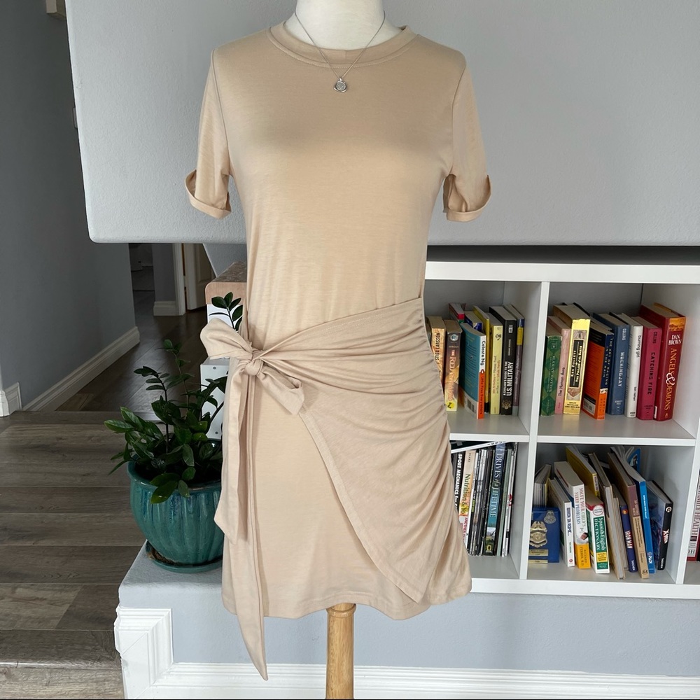 COPY - Halara Tie Up Wrapped Casual Dress